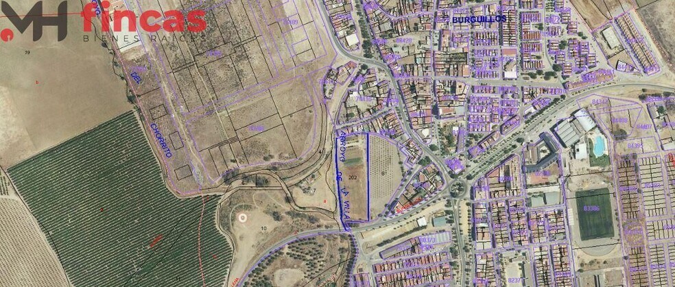 Terreno en Burguillos, Sevilla en venta - Vista aérea - Imagen 1 de 7