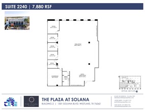 1301 Solana Blvd, Westlake, TX en alquiler Plano de la planta- Imagen 2 de 2