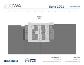 200 W Adams St, Chicago, IL en alquiler Plano de la planta- Imagen 1 de 1