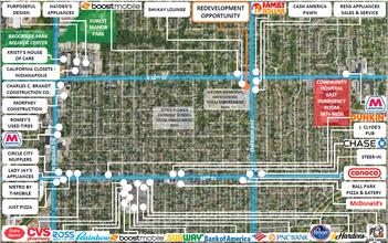 1502 N Emerson Ave, Indianapolis, IN - VISTA AÉREA  vista de mapa