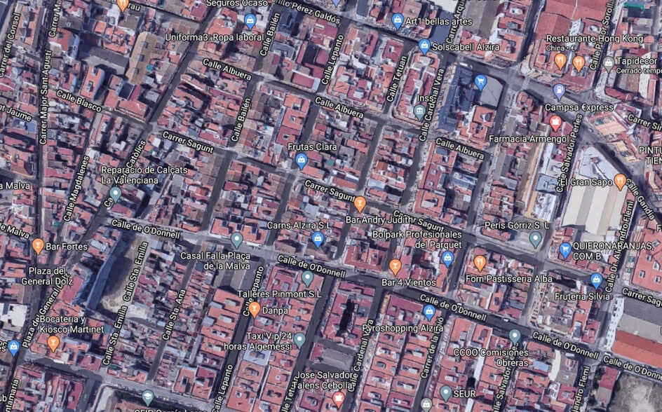 Local en Alzira en venta - Plano de la planta - Imagen 3 de 19