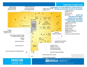 180-190 Welles St, Forty Fort, PA en alquiler Plano del sitio- Imagen 2 de 20