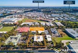 89-91 Peters Ave, Mulgrave, VIC - Aérea  vista de mapa