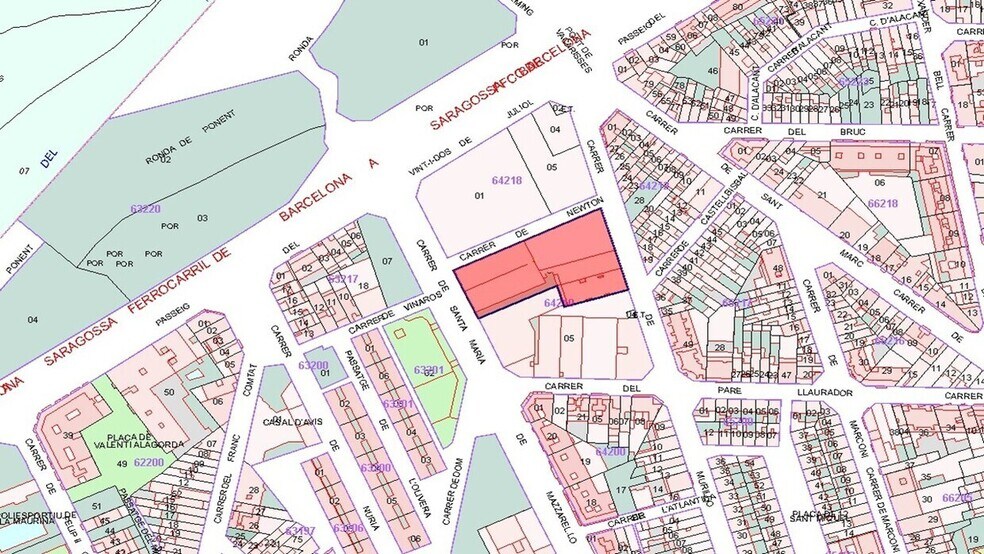 Terreno en Terrassa, Barcelona en venta - Plano de planta tipo - Imagen 2 de 2