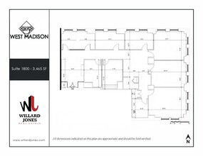 105 W Madison St, Chicago, IL en alquiler Plano de la planta- Imagen 1 de 1