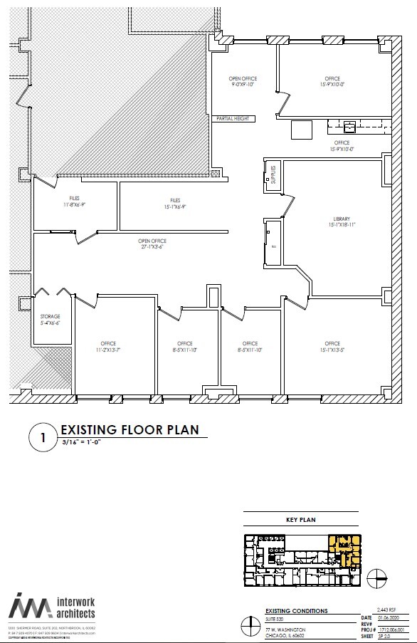 77 W Washington St, Chicago, IL en alquiler Plano de la planta- Imagen 1 de 1