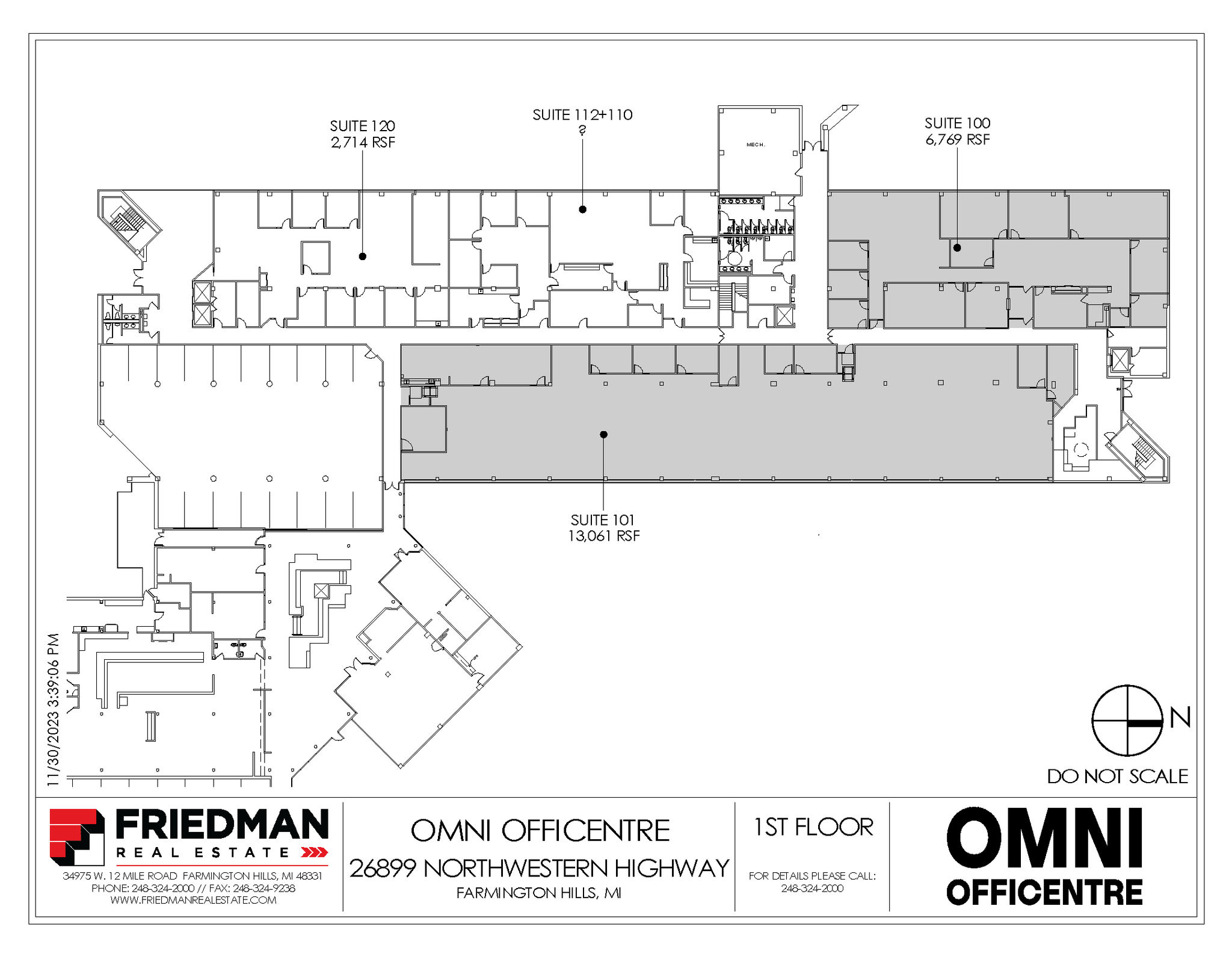 26899 Northwestern Hwy, Southfield, MI en alquiler Plano de la planta- Imagen 1 de 1