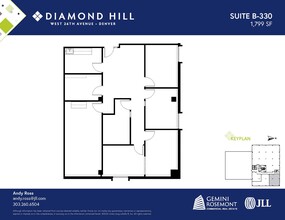 2490 W 26th Ave, Denver, CO en alquiler Plano de la planta- Imagen 1 de 2