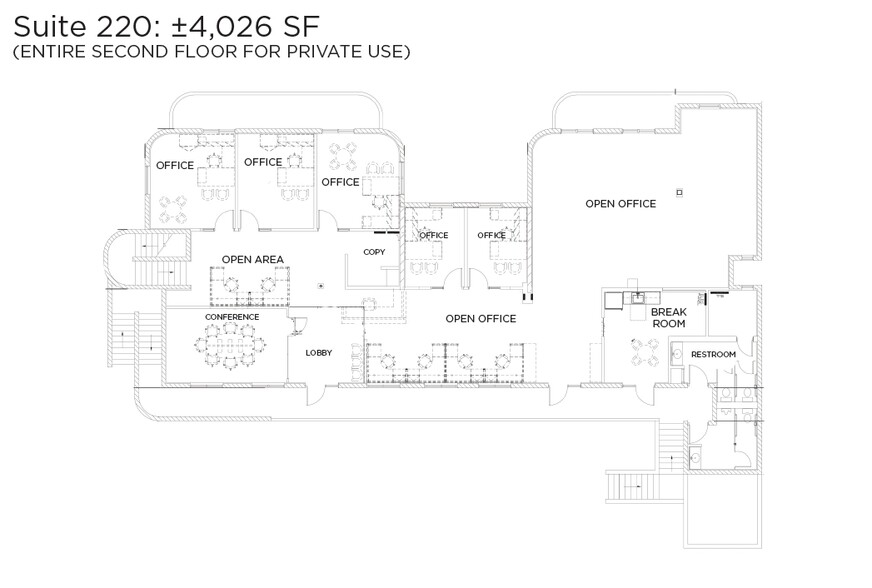 8683 E Via de Negocio, Scottsdale, AZ en alquiler - Plano de la planta - Imagen 2 de 2