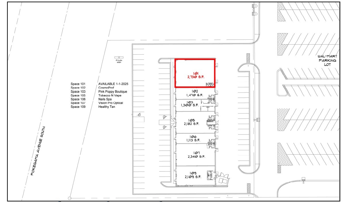 3150 S Pokegama Ave, Grand Rapids, MN en alquiler Plano de la planta- Imagen 1 de 1