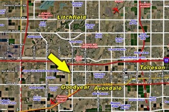 250 N Litchfield Rd, Goodyear, AZ - vista aérea  vista de mapa