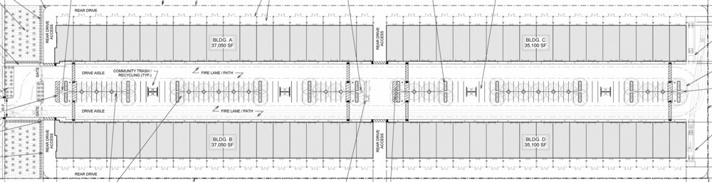 325-355 S Schnoor Ave, Madera, CA en alquiler Plano del sitio- Imagen 1 de 1