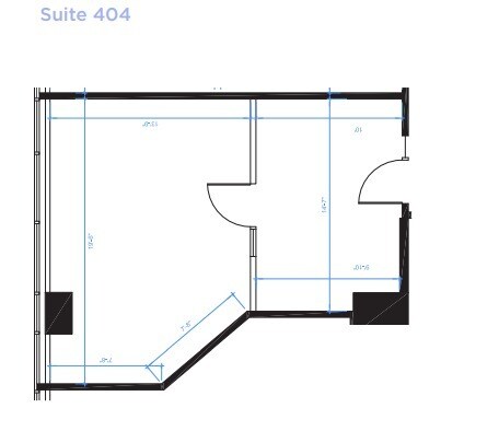 1819 Boul René-Lévesque O, Montréal, QC en alquiler Plano de la planta- Imagen 1 de 1