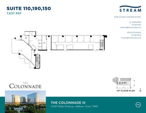 15301 N Dallas Pky, Addison, TX en alquiler Plano de la planta- Imagen 2 de 2