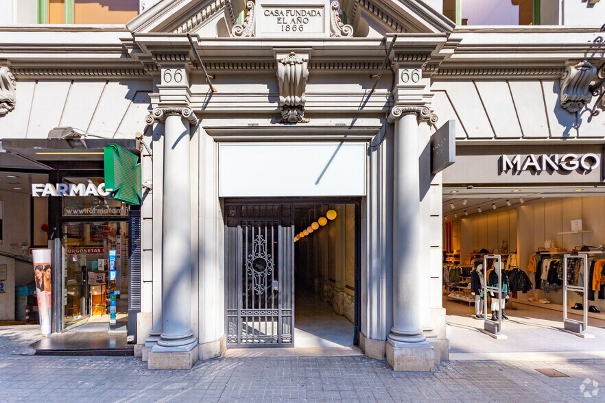 Rambla de Catalunya, 66, Barcelona, Barcelona en alquiler - Foto del edificio - Imagen 3 de 5