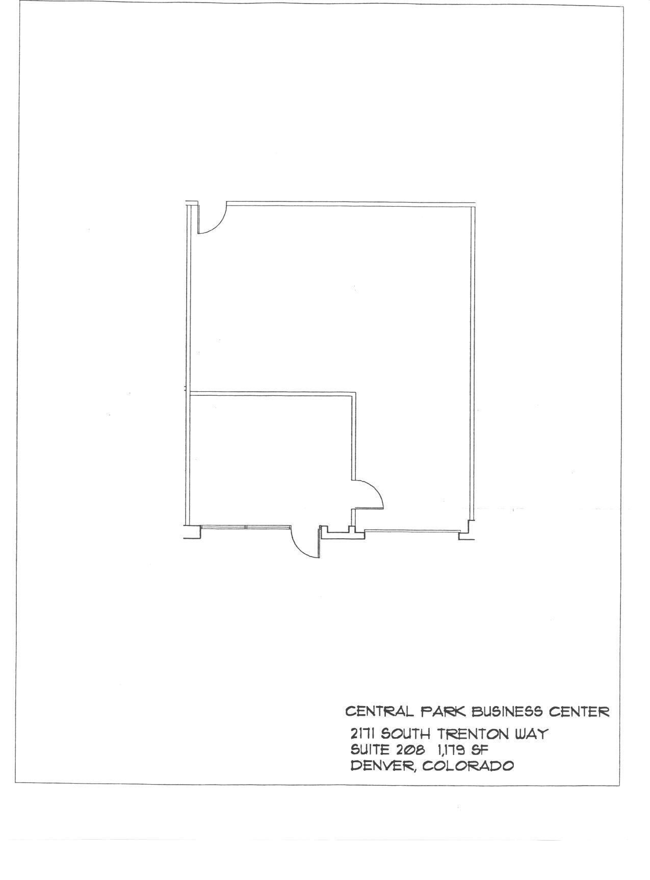 2171 S Trenton Way, Denver, CO en alquiler Plano de la planta- Imagen 1 de 1