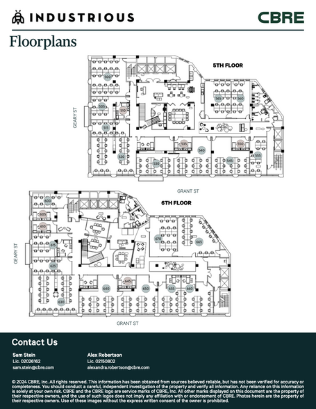 77 Geary St, San Francisco, CA en alquiler - Plano de la planta - Imagen 2 de 23