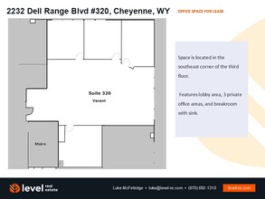 2232 Dell Range Blvd, Cheyenne, WY en alquiler Plano de la planta- Imagen 2 de 3