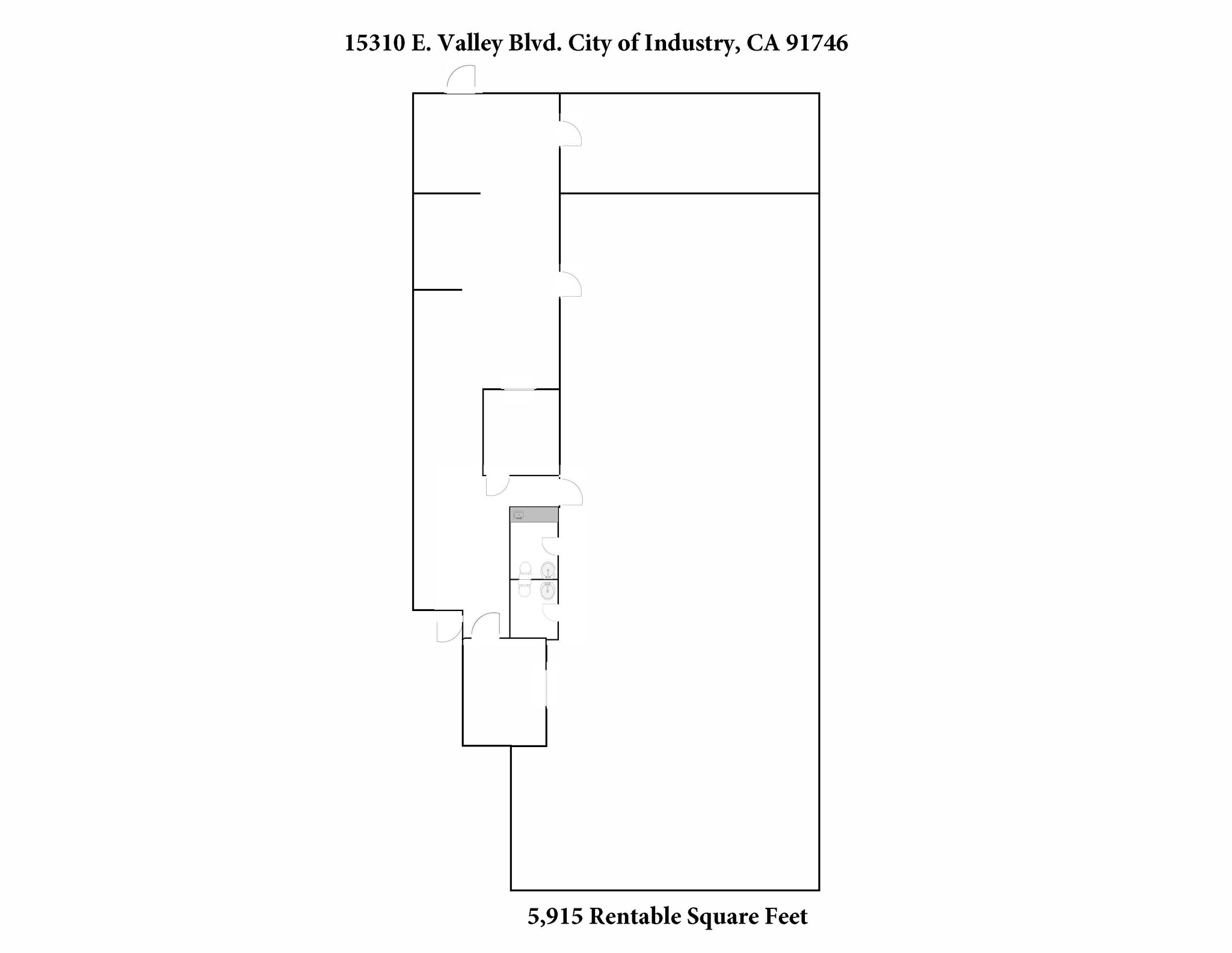 15310-15332 E Valley Blvd, City Of Industry, CA en alquiler Foto del edificio- Imagen 1 de 1