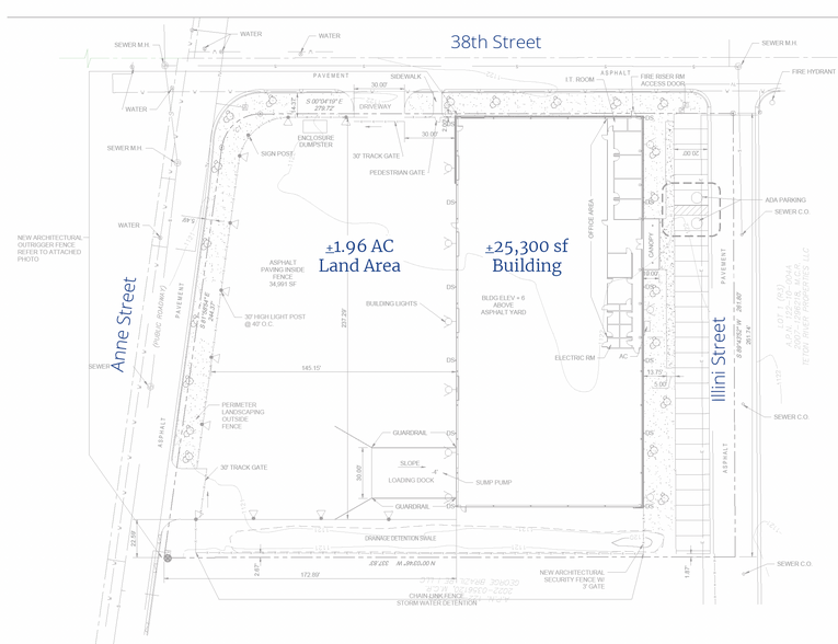 3800 38th St, Phoenix, AZ en venta - Plano del sitio - Imagen 3 de 3