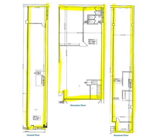 325 W 38th St, New York, NY en alquiler - Plano de la planta - Imagen 3 de 3