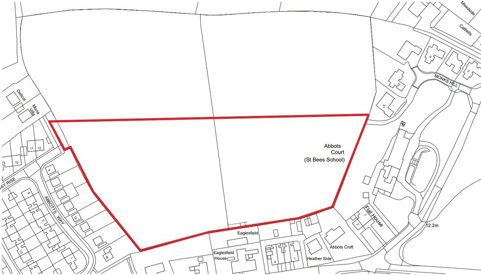 Abbey Rd, St Bees en venta - Plano del sitio - Imagen 3 de 3