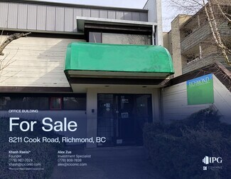Más detalles de 8211 Cook Rd, Richmond, BC - Oficina en venta
