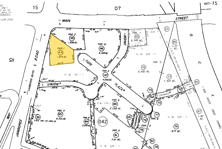 1 Park Plaza, Irvine, CA en alquiler - Plano de solar - Imagen 2 de 13