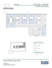 16255 Ventura Blvd, Encino, CA en alquiler Plano de la planta- Imagen 1 de 1