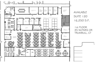 35 Nutmeg Dr, Trumbull, CT en alquiler Plano de la planta- Imagen 1 de 8