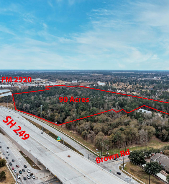 SWC of SH-249 & Brown Rd, Tomball, TX en venta Foto del edificio- Imagen 1 de 4