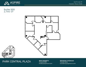 1111 N Loop W, Houston, TX en venta Plano de la planta- Imagen 1 de 1