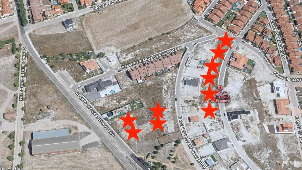 Calle Amusquillo de Esgueva, 12, Renedo de Esgueva, Valladolid en venta - Vista aérea - Imagen 1 de 8