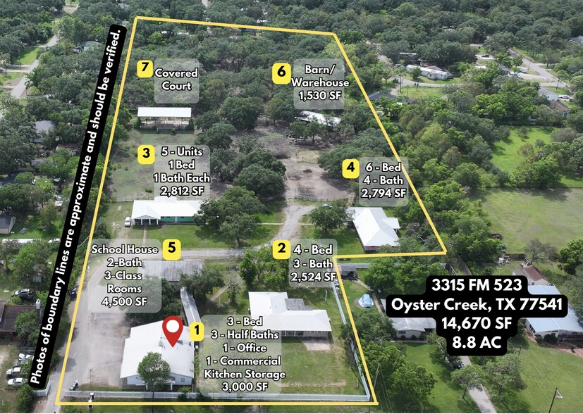 3315 Fm 523 Rd, Oyster Creek, TX en venta - Foto del edificio - Imagen 1 de 50