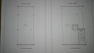 Calle Antonio Machado, 1, Cabanillas Del Campo, Guadalajara en alquiler Plano de la planta- Imagen 2 de 2