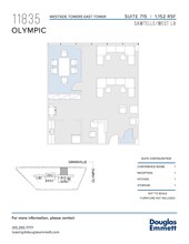 11845 W Olympic Blvd, Los Angeles, CA en alquiler Plano de la planta- Imagen 1 de 1