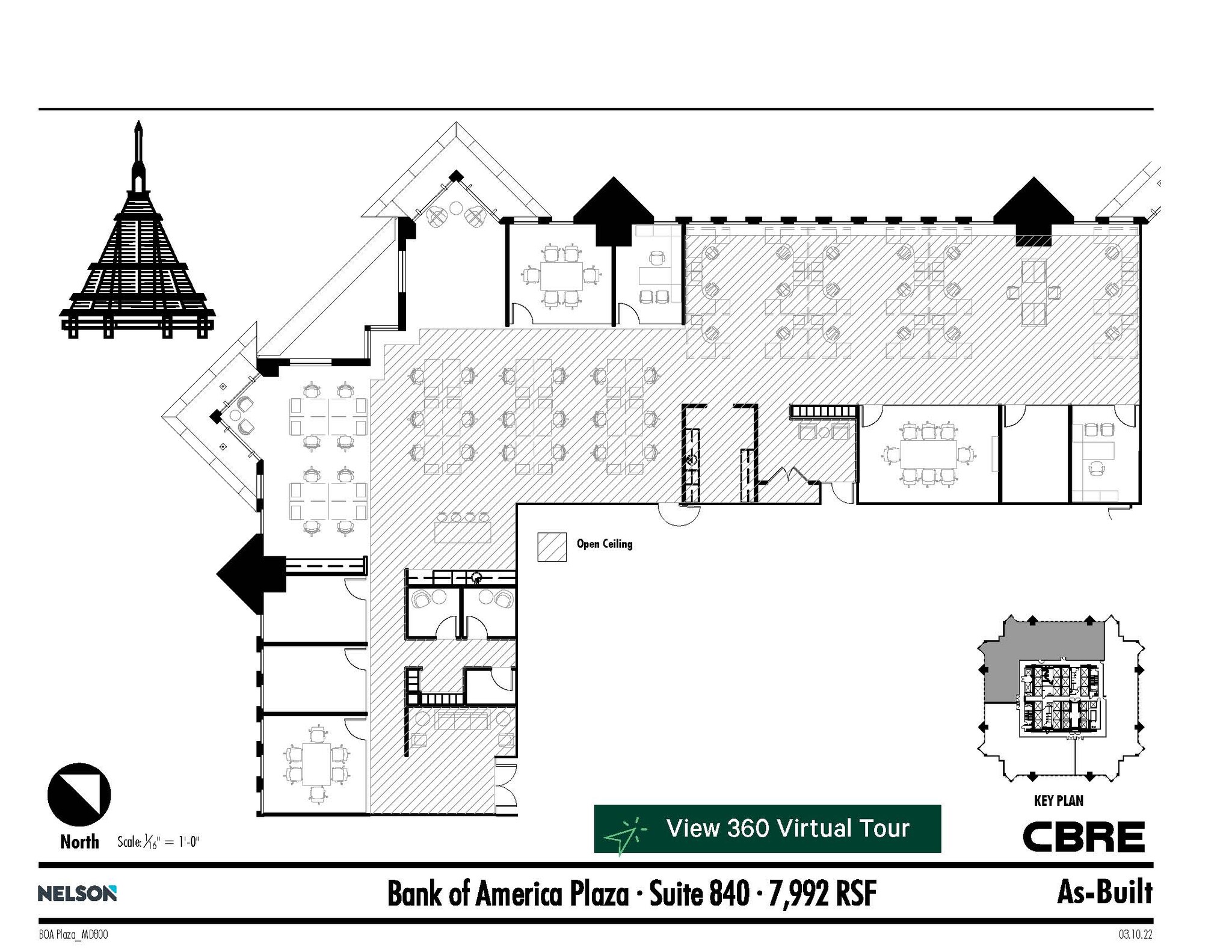 600 Peachtree St NE, Atlanta, GA en alquiler Plano de la planta- Imagen 1 de 1