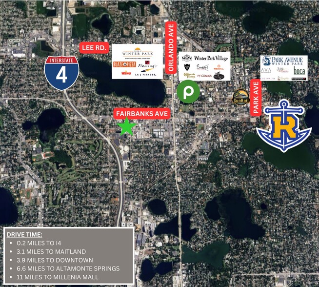 1934-1970 Kentucky Ave, Winter Park, FL en venta - Vista aérea - Imagen 2 de 2