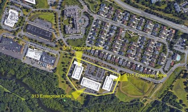 315 Enterprise Dr, Plainsboro, NJ - vista aérea  vista de mapa