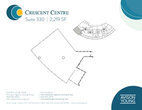 100 Crescent Center Pkwy, Tucker, GA en alquiler Plano de la planta- Imagen 1 de 1