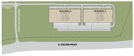 S Fulton Pky, Union City, GA en alquiler Plano del sitio- Imagen 2 de 2