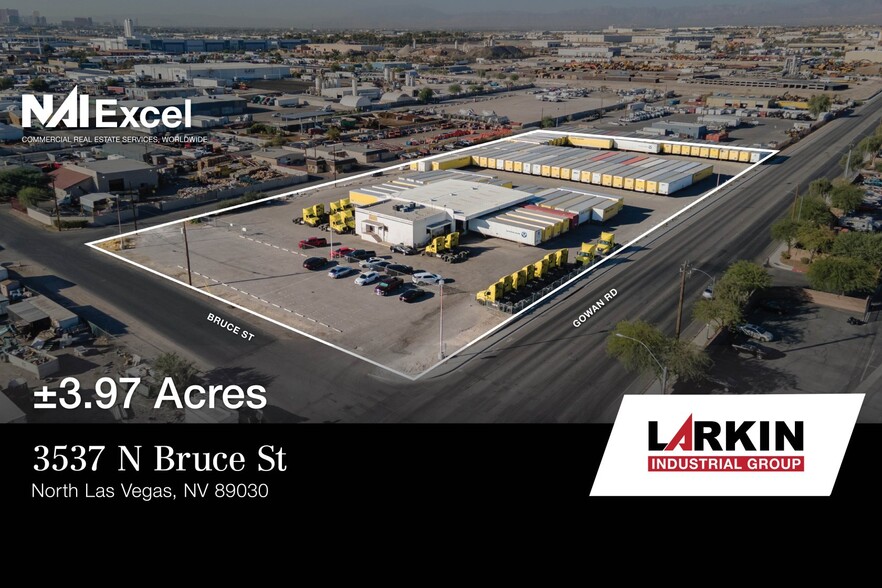 3537 N Bruce St, North Las Vegas, NV en alquiler - Vista aérea - Imagen 1 de 12