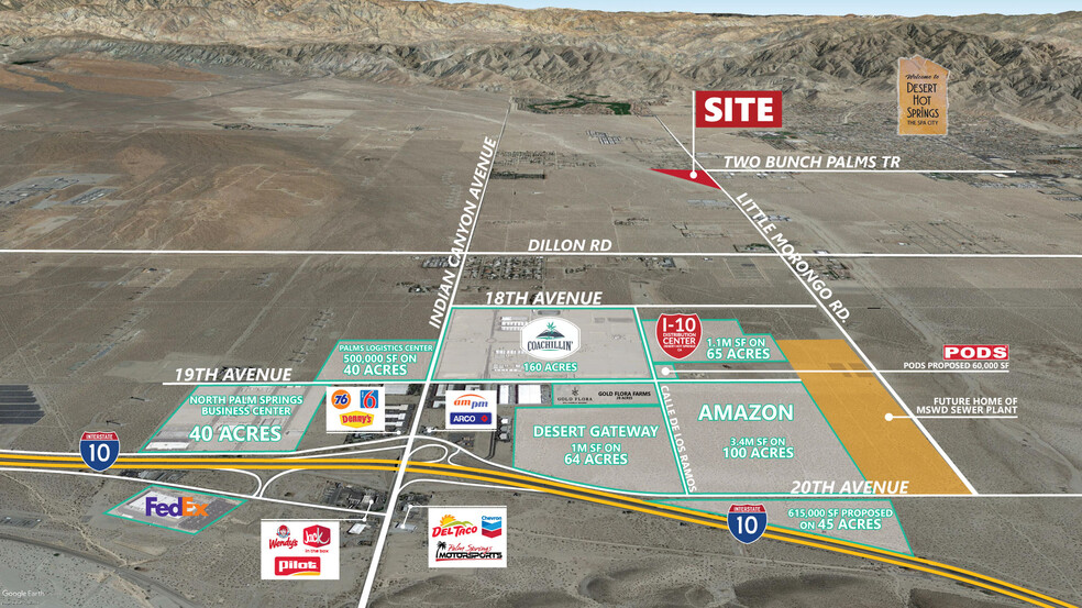 Little Morongo Rd, Desert Hot Springs, CA en venta - Foto del edificio - Imagen 2 de 3