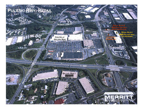 8645 Pulaski Hwy, Baltimore, MD - vista aérea  vista de mapa