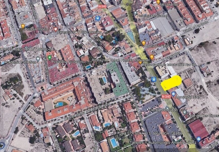 Terreno en Mutxamel, Alicante en venta - Vista aérea - Imagen 3 de 3