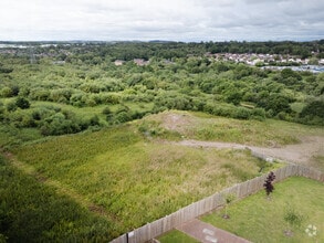 Leonard Way, Oldham, GTM - Aérea vista de mapa