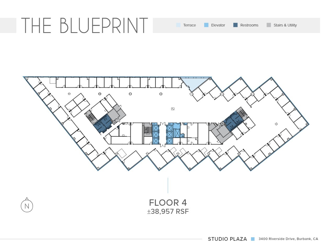 3400 W Riverside Dr, Burbank, CA en alquiler Plano de la planta- Imagen 1 de 1