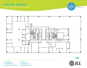 150 N Martingale Rd, Schaumburg, IL en alquiler Plano de la planta- Imagen 1 de 1