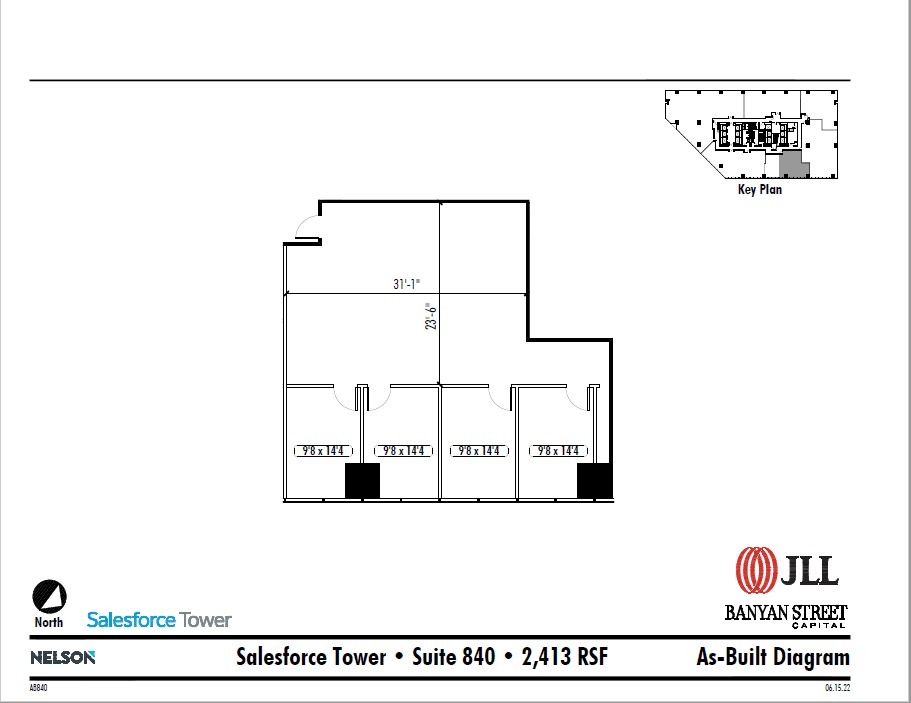 950 E Paces Ferry Rd NE, Atlanta, GA en alquiler Plano de la planta- Imagen 1 de 1