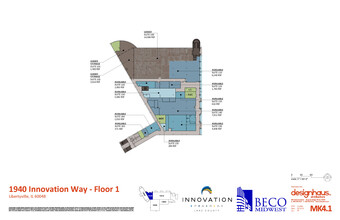 1950 Innovation Way, Libertyville, IL en alquiler Plano de la planta- Imagen 1 de 1